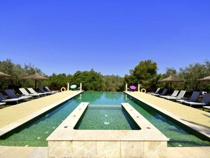 Finca mit Whirlpool für 18 Personen, mit Ausblick und Garten sowie Pool auf Mallorca - 3