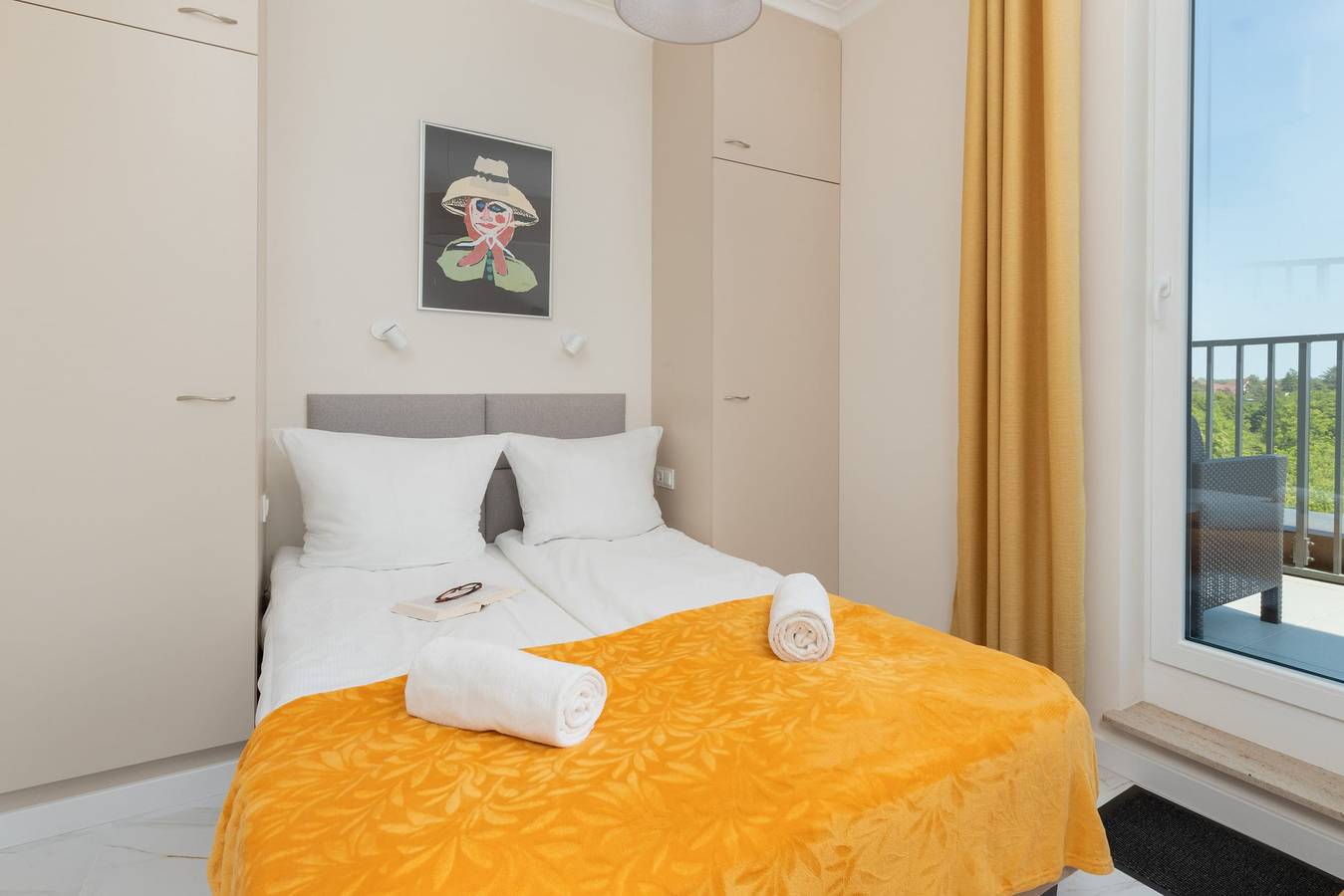Cały apartament, Apartament wakacyjny dla 4 osób z ogród in Jastrzębia Góra, Zatoka Gdańska