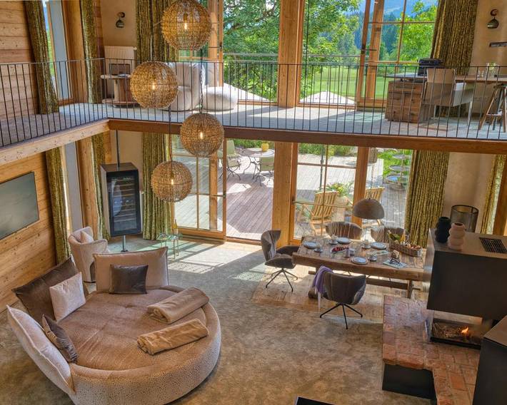 Chalet für 4 Personen, mit Pool und Ausblick sowie Garten und Sauna, kinderfreundlich in Ofterschwang - 2