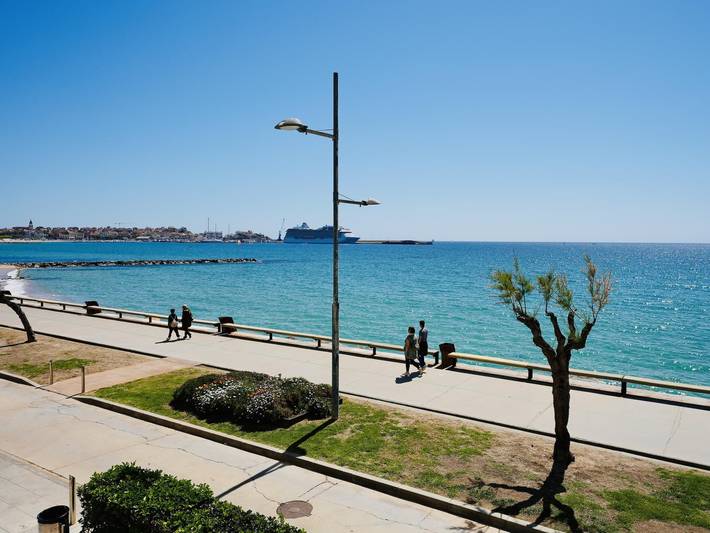 Appartement de vacances entier, Mundet 4 Dalt Terrassa. Costabravasi - A la mer in Platja des Monestri (Calonge), Calonge