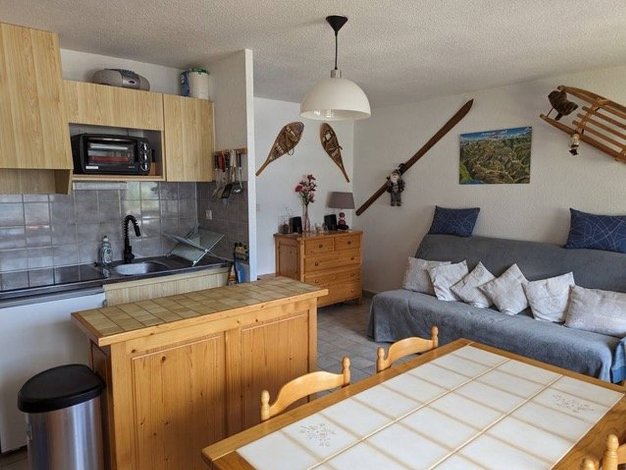 Entire apartment, 40 sqm Apartment at the foot of the slopes, St Jean d'Aulps in Saint-Jean-d'Aulps, Les Portes du Soleil