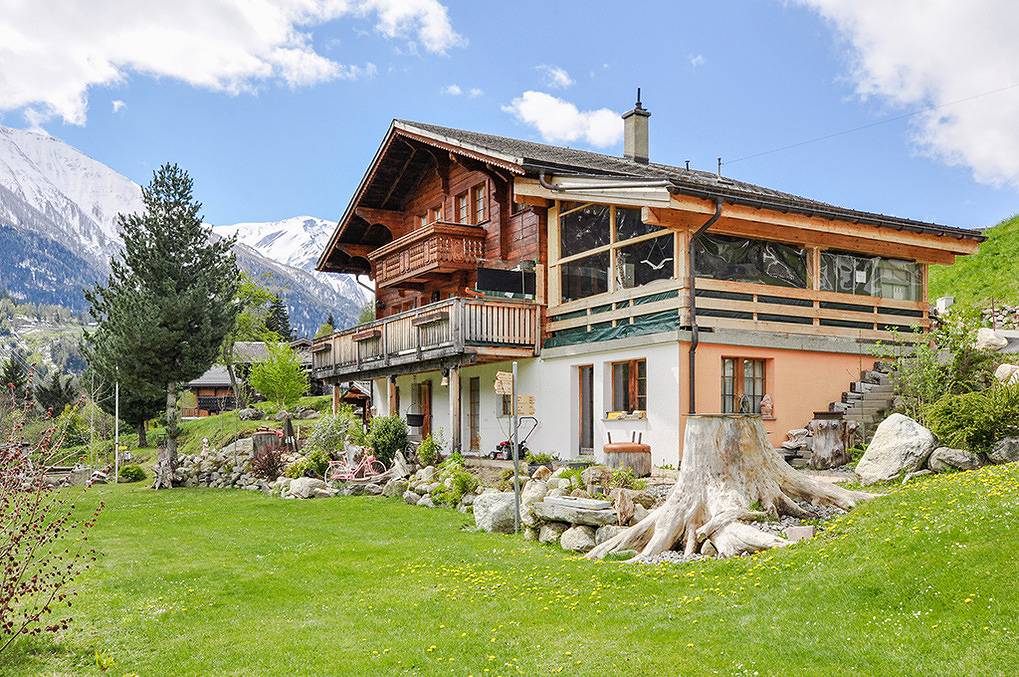 Ganze Ferienwohnung, Fewo im Chalet Heimat in Fiesch, Aletsch Arena