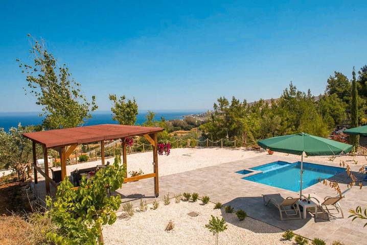Location de vacances pour 4 personnes, avec vue sur l’océan ainsi que jardin et bassin pour enfant à Chypre - 4