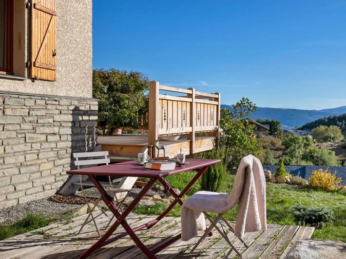 Appartement de vacances pour 6 personnes, avec jardin et terrasse