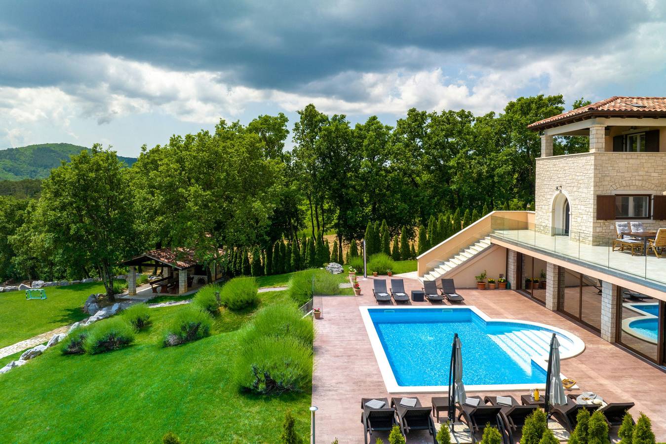 Casa Brazzana Zadarvillas in Buzet, Central Istria