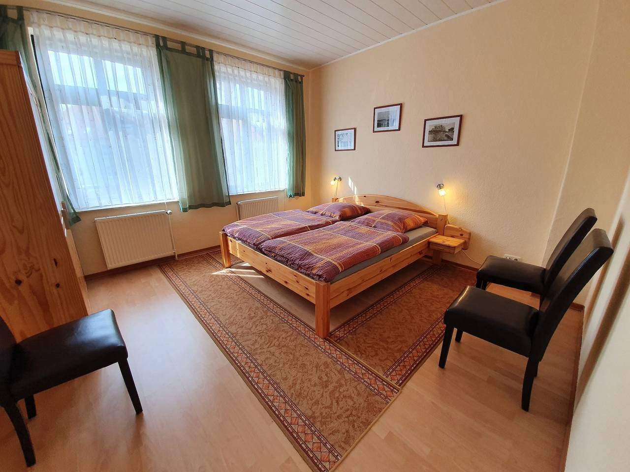 Gästehaus 'Ferienwohnung Nahe Müritzufer' mit Balkon und Wlan in Waren (Müritz), Müritz