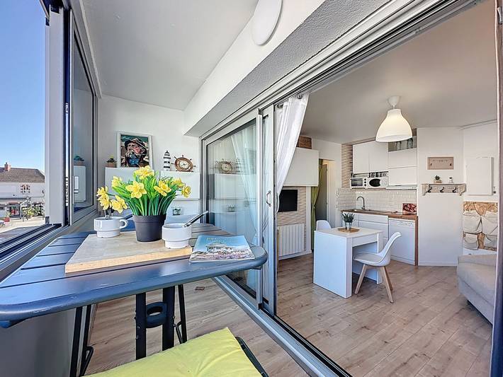 Appartement de vacances pour 2 personnes, avec Balcon