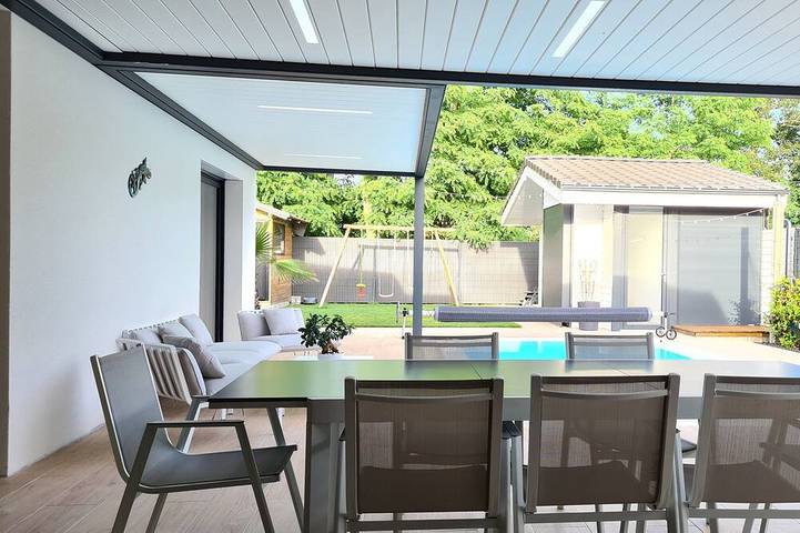 Location de vacances pour 12 personnes à Saint-Magne