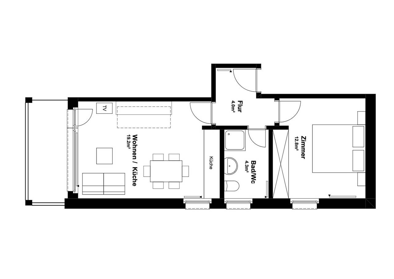 Entire holiday apartment, Appartamento a 2 letti Nr. 3 in Saas-Fee, Wallisian Alps
