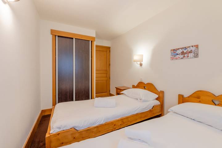 Gîte pour 4 personnes, avec sauna ainsi que balcon et piscine à Vallorcine - 4