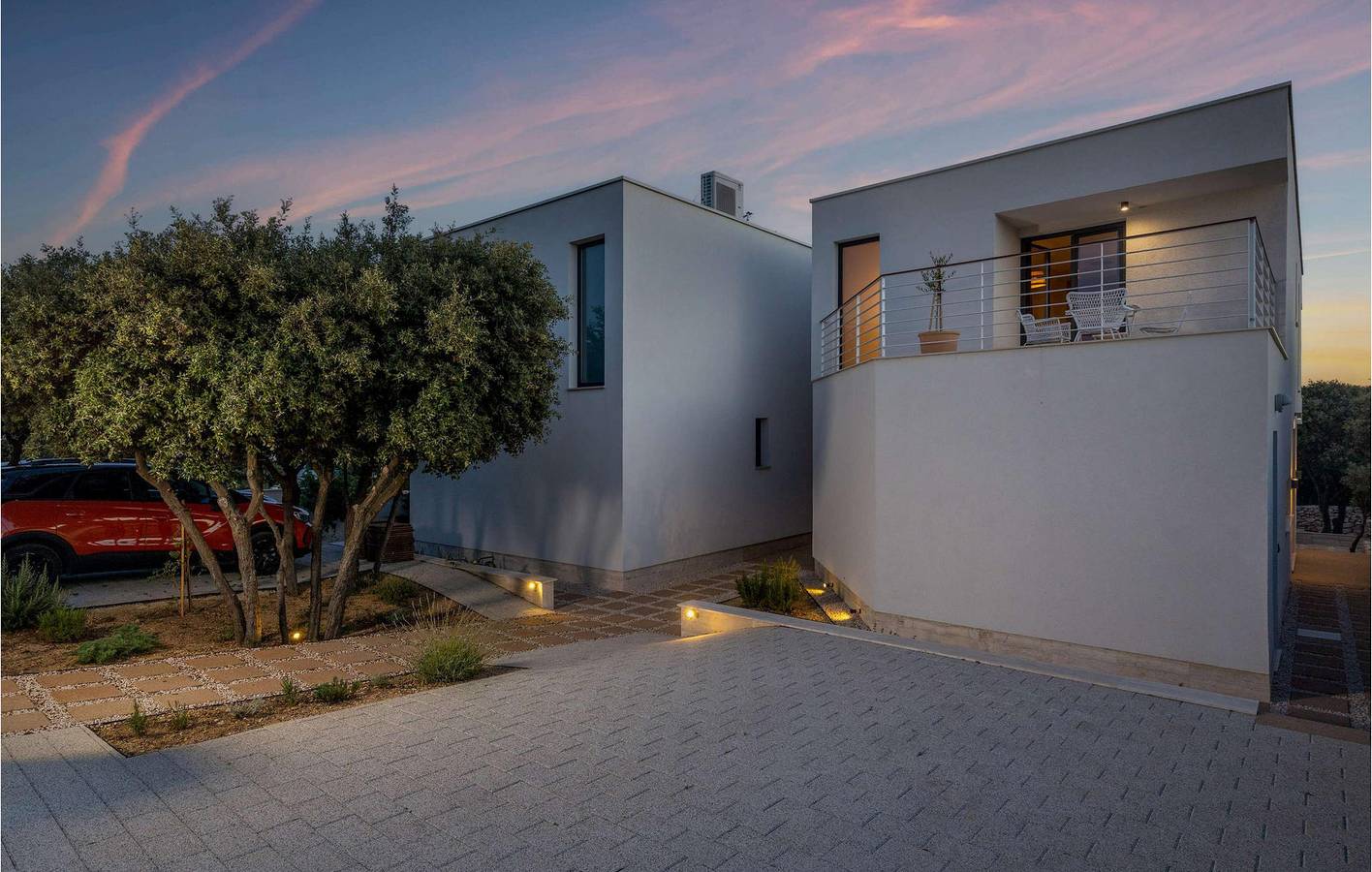 Ferienhaus für 8 Personen mit Terrasse in Mandre, Pag
