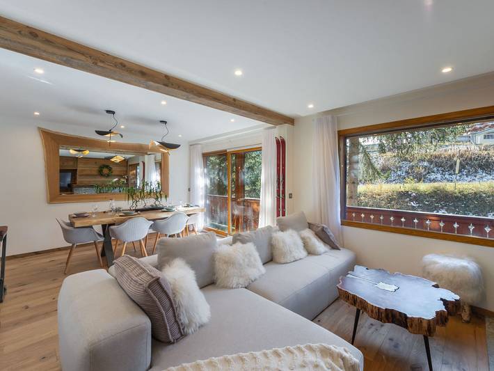 Chalet pour 6 personnes, avec terrasse dans Courchevel 1850