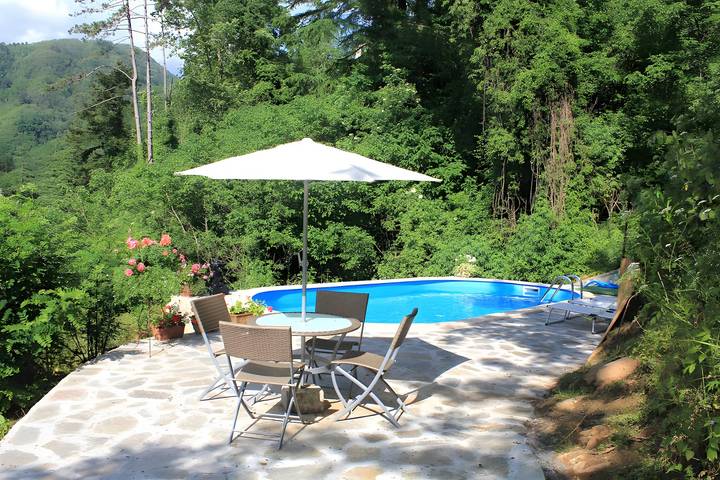 Ferienhaus für 5 Personen, mit Garten, mit Haustier
