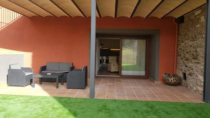 Gîte pour 4 personnes, avec vue et terrasse à Molló