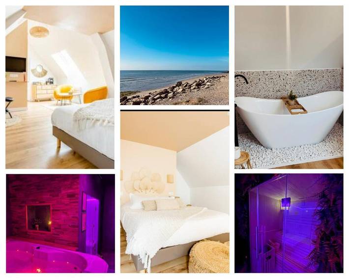 Chambre d’hôte pour 2 personnes, avec sauna et jacuzzi dans le Pas-de-Calais