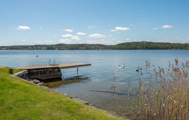 Ferienhaus für 4 Personen mit Seeblick in Tranås, Sommen