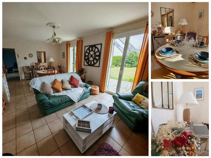 Location de vacances pour 5 personnes, avec jardin et terrasse à Trégueux - 3