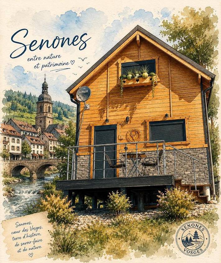 Chalet pour 4 personnes, avec vue et jardin, animaux acceptés