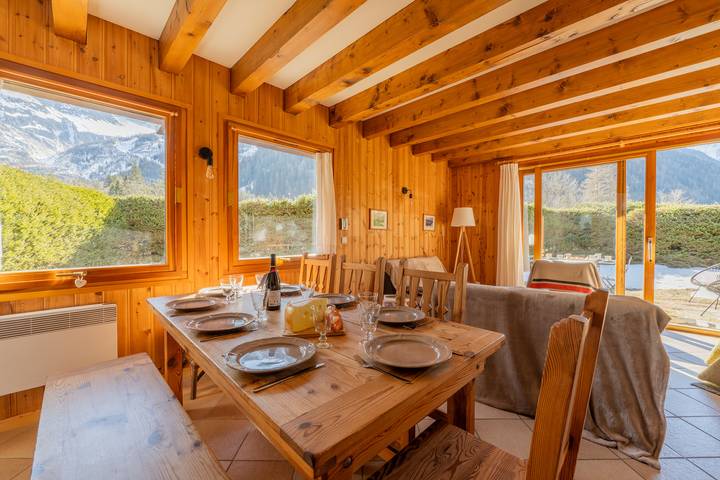 Chalet pour 9 personnes, avec terrasse dans Argentière