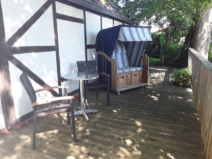 Ferienwohnung für 2 Personen, mit Terrasse und Garten in Wingst - 4