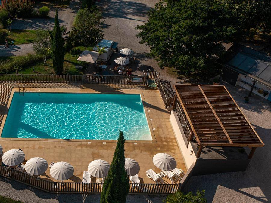 Camping Beau Rivage - Tente 1 personne - Tente pélerins /randonneurs Lit A in Ogenne-Camptort, Béarn
