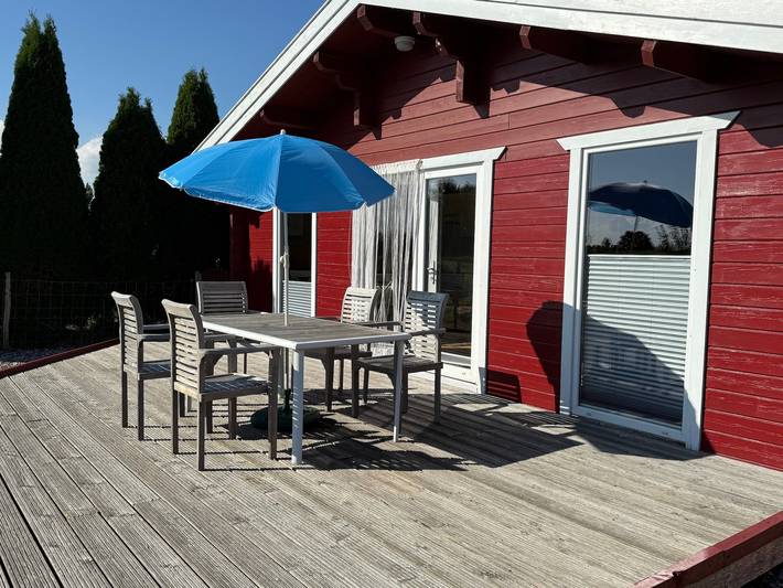 Ferienhaus für 5 Personen, mit Terrasse und Garten in Grube
