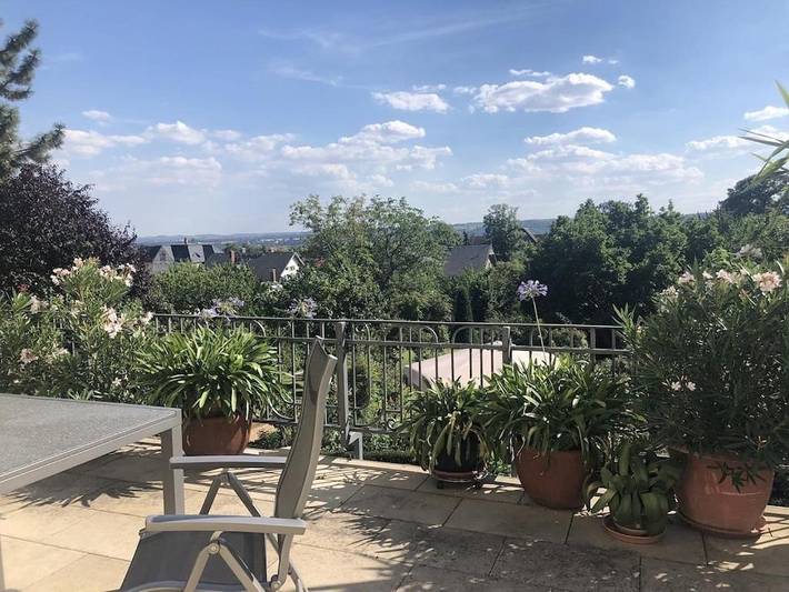 Ferienwohnung für 4 Personen, mit Terrasse und Ausblick