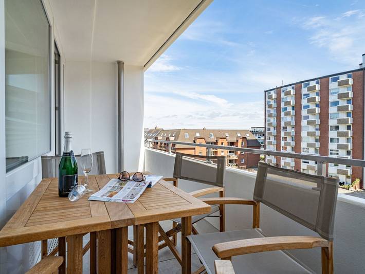 Ferienwohnung für 4 Personen, mit Balkon - 1