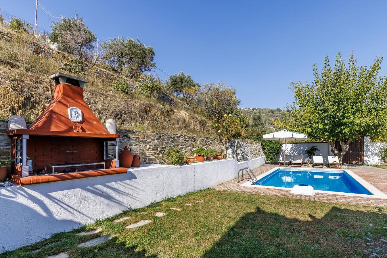 Villa für 6 Personen mit Meerblick in Skopelos Stadt, Sporaden