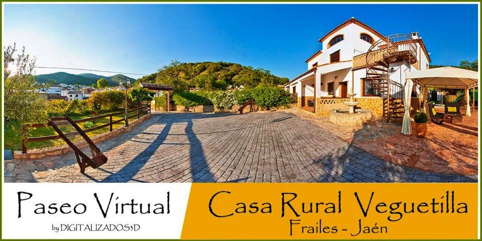 Casa rural para 13 personas, con jardín y vistas además de piscina y terraza, Se admiten mascotas en Frailes