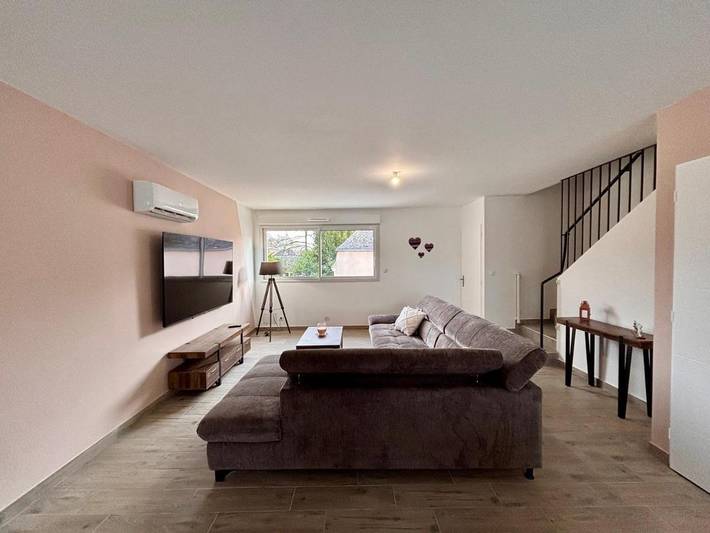 Location de vacances pour 8 personnes, avec terrasse à Clermont-Créans - 3