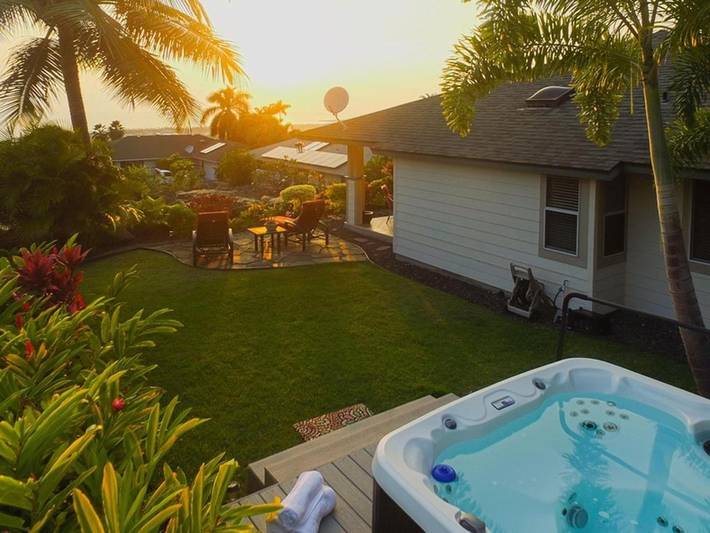 Villa für 6 Personen, mit Whirlpool und Garten auf Hawaii