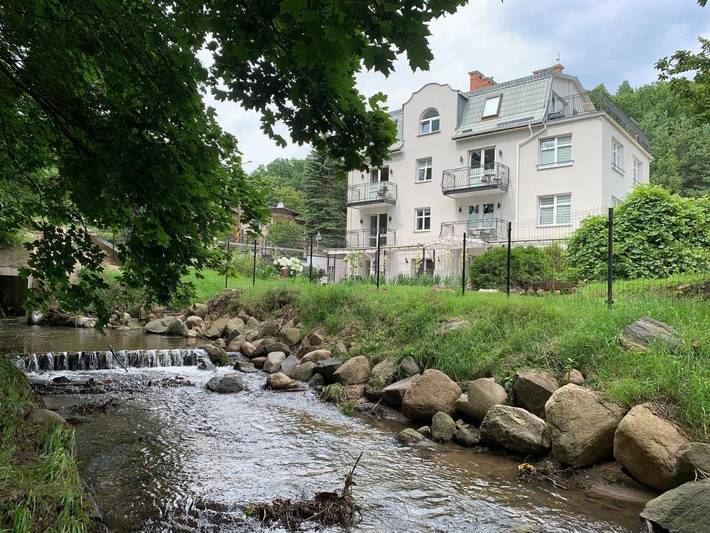 Apartament wakacyjny dla 4 osób, z Balkon i Widok w Redłowo