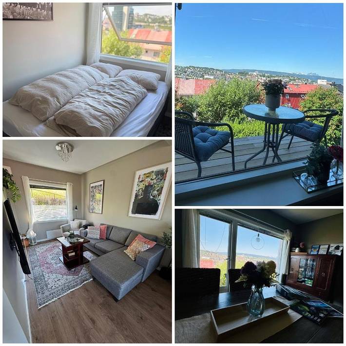 Gîte pour 4 personnes, avec vue et jardin dans Narvik