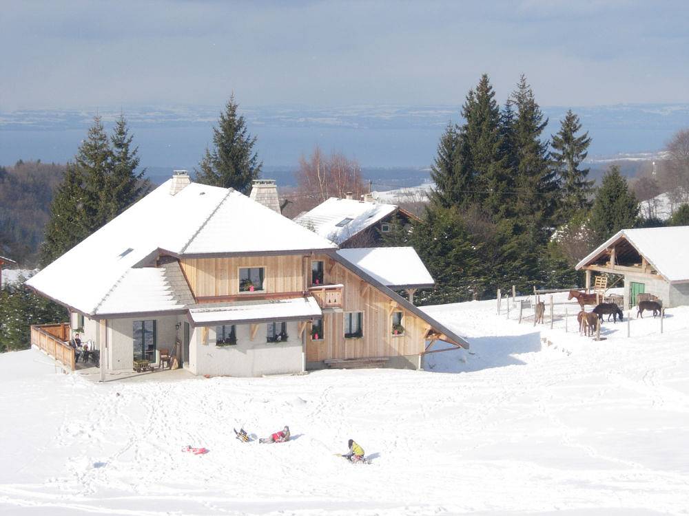 Au Pré de la Basse - Chambre Fauvette in Orcier, Région de Thonon-les-Bains
