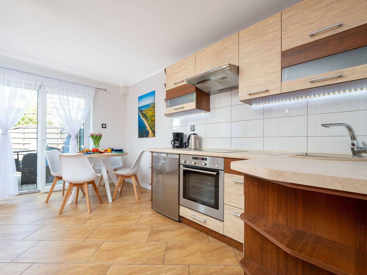 Geheel appartement, Wohnung in Darlowo mit Terrasse in Darłowo, Powiat sławieński