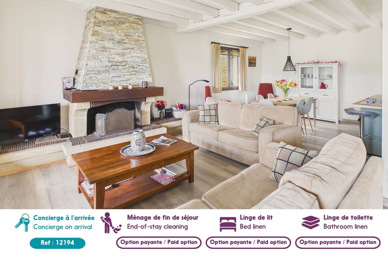 Estate for 8 people with swimming pool in Auriac-du-Périgord, Périgord Noir