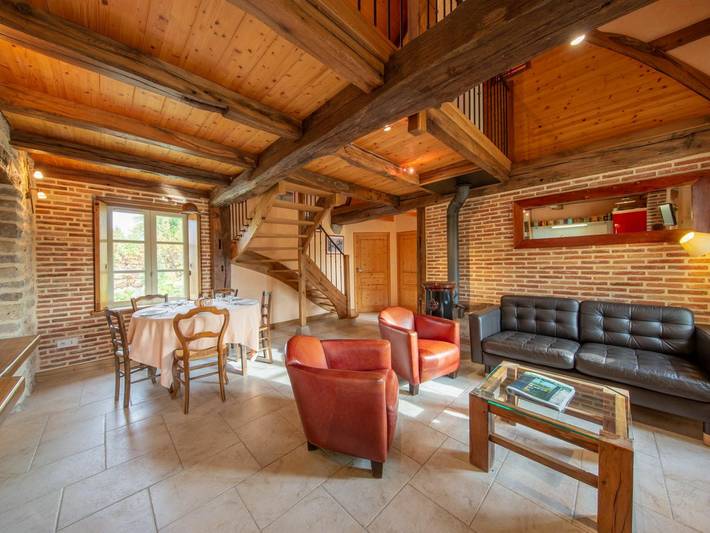 Gîte pour 5 personnes, avec Jardin et Sauna