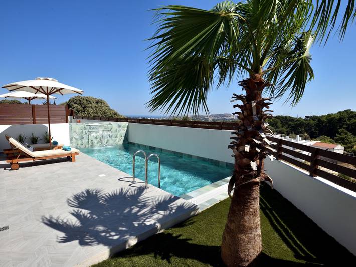 Ferienhaus für 2 Personen, mit Pool und Garten auf Rhodos - 3