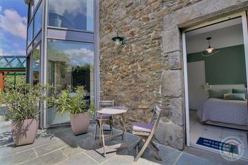 Cottage pour 2 personnes, avec jardin à Saint-Jouan-des-Guérets
