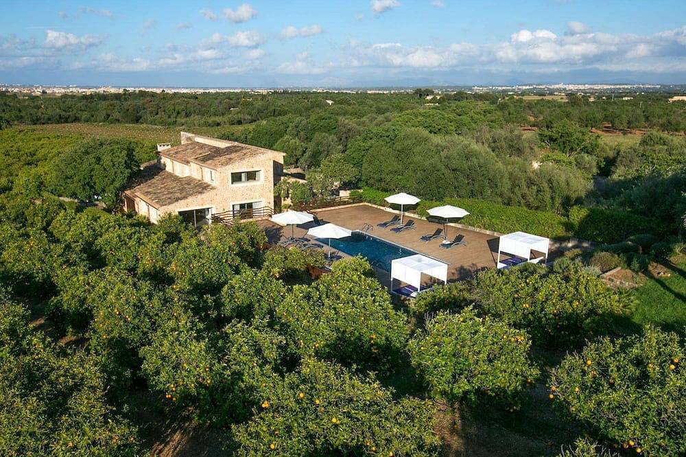 Atemberaubendes, umgebautes Bauernhaus, Klimaanlage, eigener Pool, weitläufiges Grundstück und idyllische Lage in Buger! in Búger, Mallorca Inselmitte