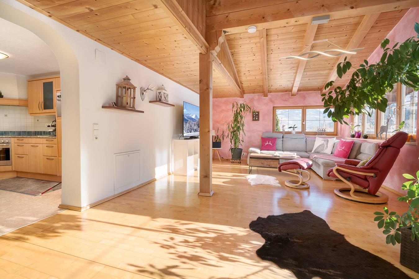 Geheel vakantieappartement, Vakantieappartement voor 6 personen met uitzicht in Kirchberg in Tirol, Hohe Salve