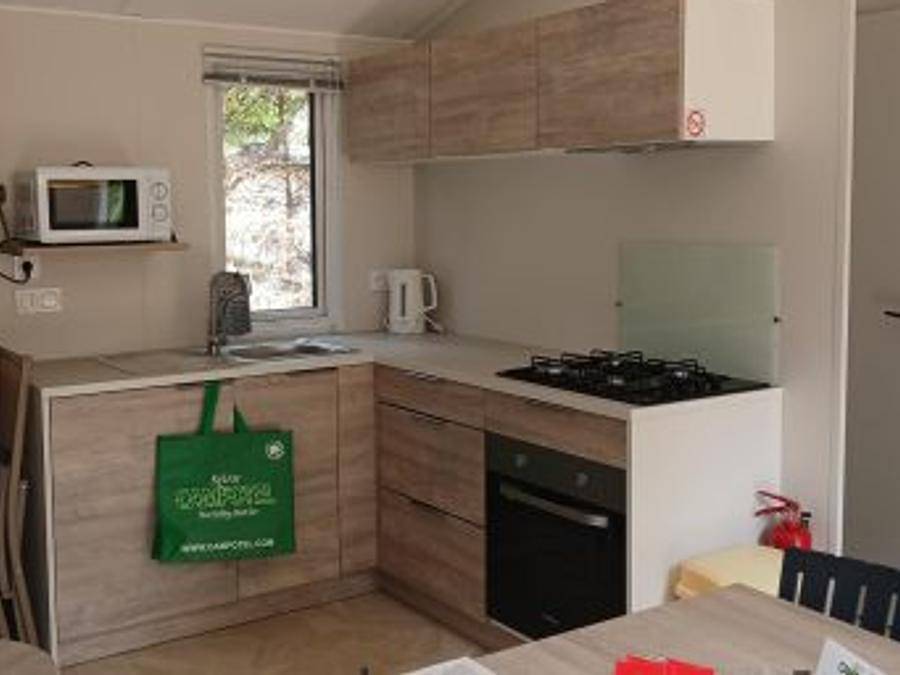 Camping Les Ormes, Domaine et Resort - Mobilhome 6 personas - Cordelia (Keller Travel) in Epiniac, Región de Saint-Malo