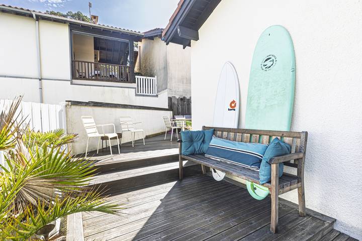 Entre Plage et Nature : Maison de vacances avec Piscine in Moliets-et-Maa, Côte d’Argent
