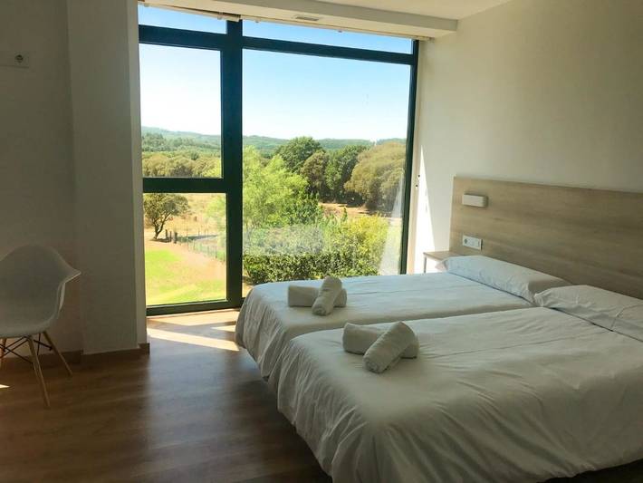 Casa de huéspuedes para 4 personas, con jardín y terraza en Galicia