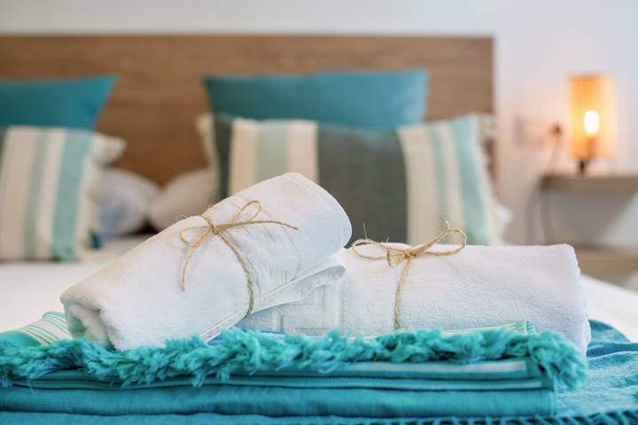 Appartement de vacances pour 4 personnes, avec jardin