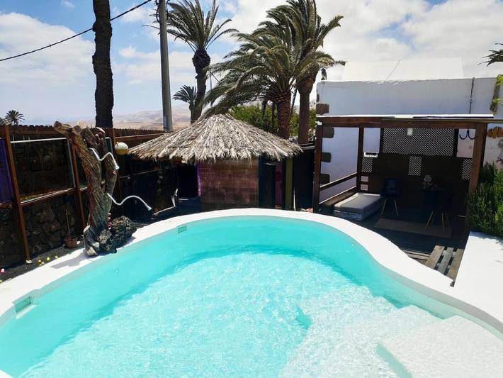 Chalet para 2 personas, con jardín y piscina en Lanzarote - 2