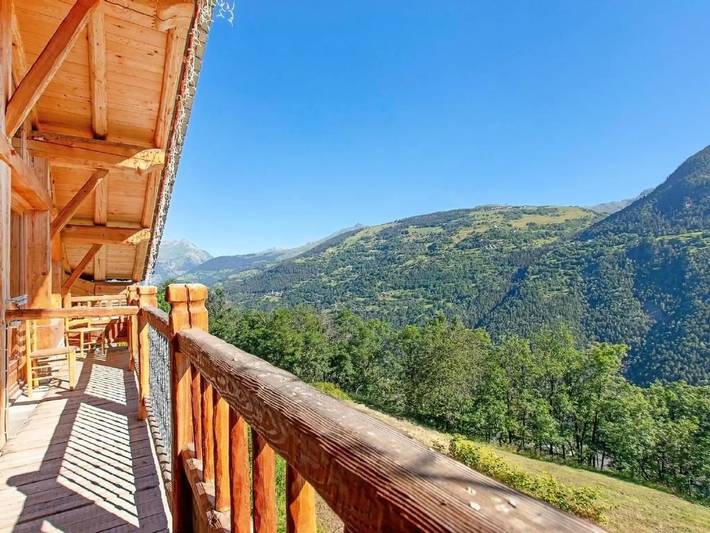 Location de vacances pour 15 personnes, avec Balcon ainsi que Terrasse et Sauna à Villaroger