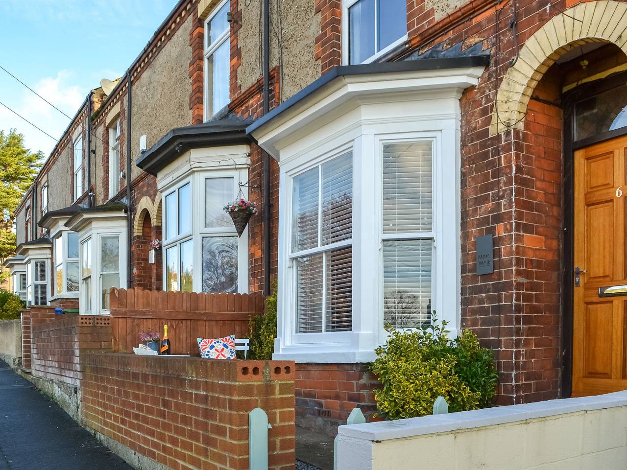 Mere Walk in Hornsea, Yorkshire del Este
