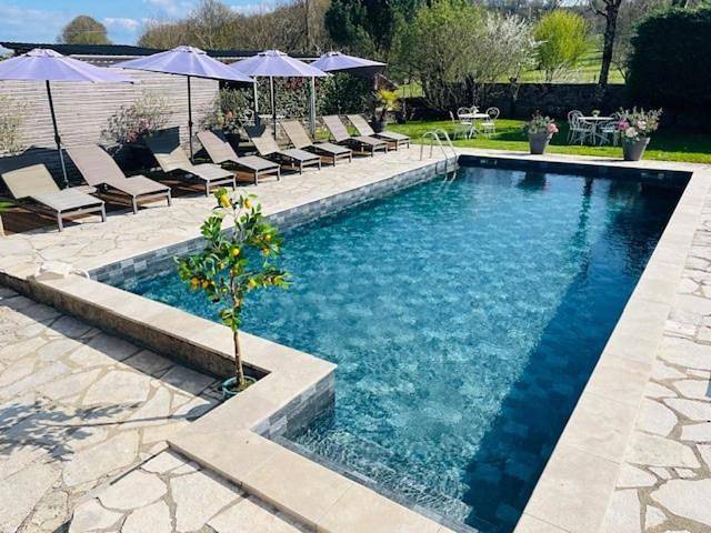 Hôtel pour 2 personnes, avec Terrasse et Jardin ainsi que Piscine et Sauna à Padirac - 4
